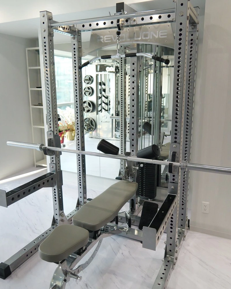 トレーニングマシンのディテール